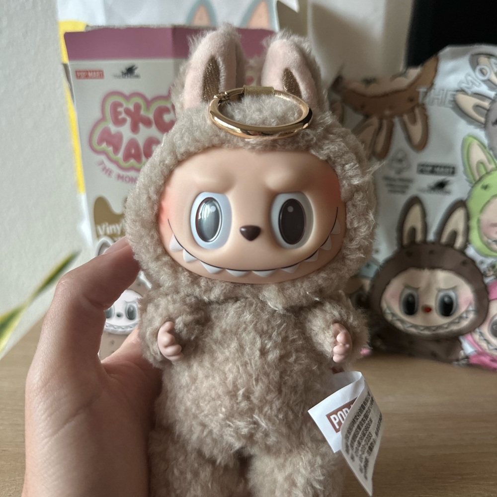 POP MART The Monsters Exciting Macaron Series - TOFFEE Open-Box Figure